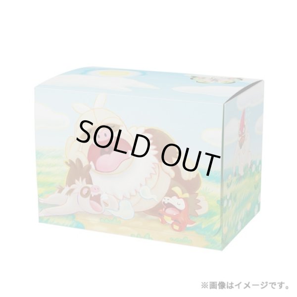 Photo1: Pokemon Center Original Card Game Flip deck case Slaking Slakoth Fuecoco (1)
