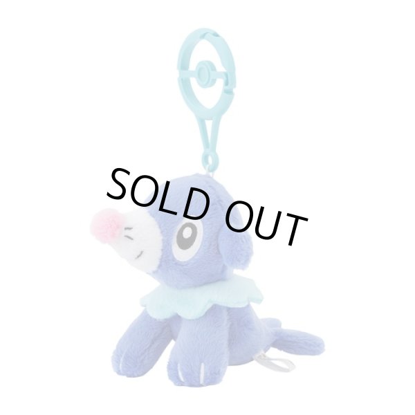 Photo1: Pokemon Center 2024 Plush Mascot with Carabiner Key chain Popplio (1)