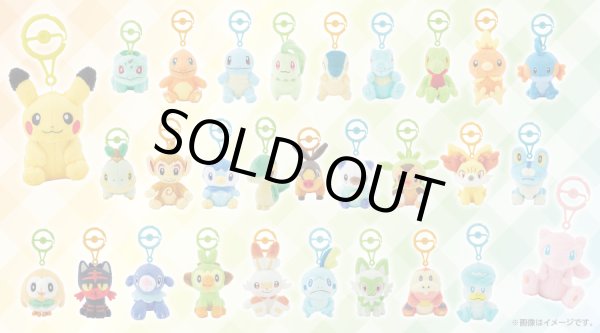 Photo4: Pokemon Center 2024 Plush Mascot with Carabiner Key chain Mew (4)