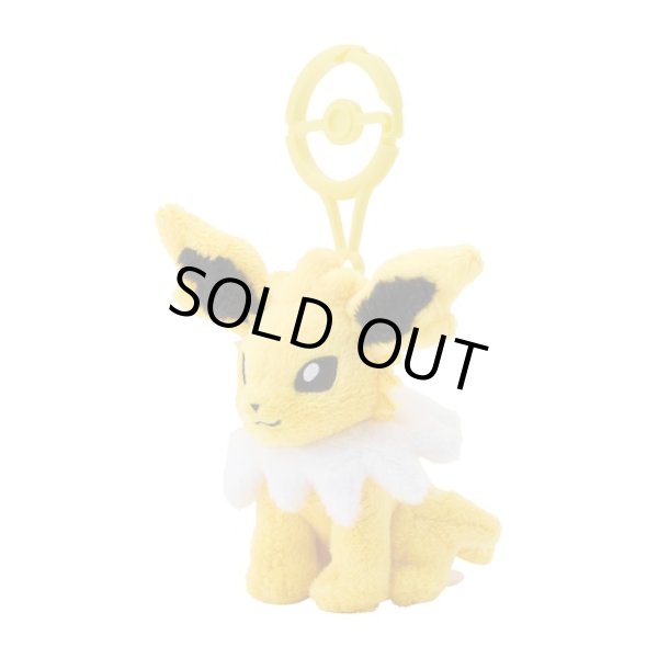 Photo2: Pokemon Center 2024 Plush Mascot with Carabiner Key chain Jolteon (2)