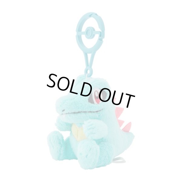Photo1: Pokemon Center 2024 Plush Mascot with Carabiner Key chain Totodile (1)