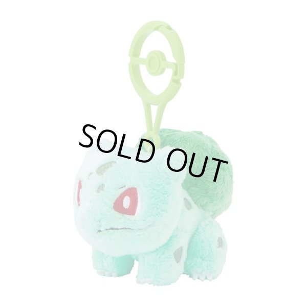 Photo2: Pokemon Center 2024 Plush Mascot with Carabiner Key chain Bulbasaur (2)