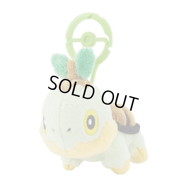 Photo2: Pokemon Center 2024 Plush Mascot with Carabiner Key chain Turtwig (2)