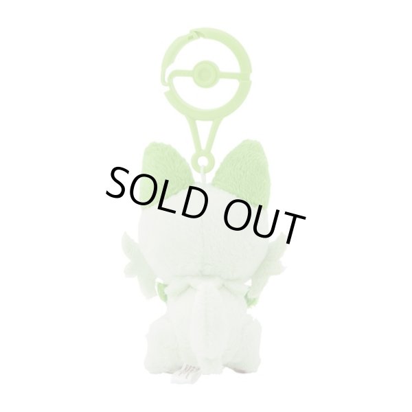 Photo3: Pokemon Center 2024 Plush Mascot with Carabiner Key chain Sprigatito (3)