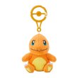 Photo1: Pokemon Center 2024 Plush Mascot with Carabiner Key chain Charmander (1)