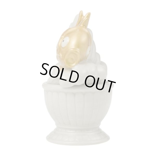 Photo3: Pokemon Center 2024 Ceramics Golden Magikarp Statue Canister (3)