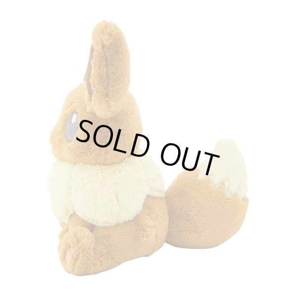 Photo3: Pokemon Center 2025 FUWA-FUWA Fluffy Plush doll Eevee (3)