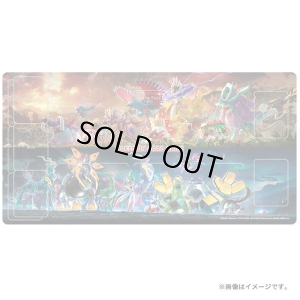 Photo1: Pokemon Center Original Card Game Rubber play mat Ancient Future (1)