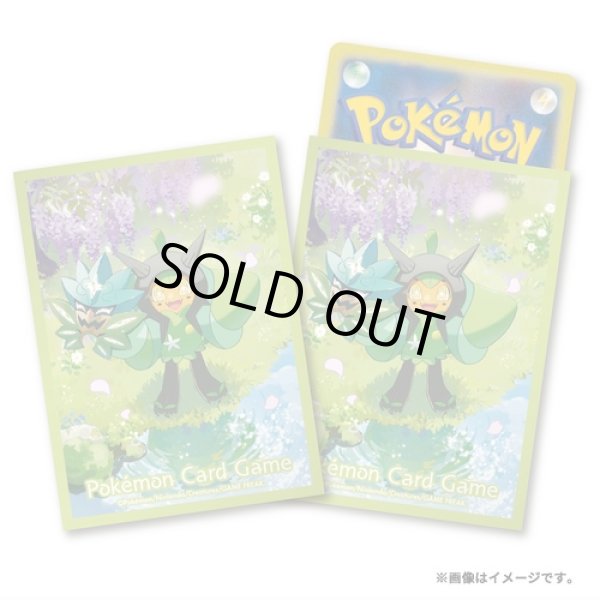 Photo1: Pokemon Center Original Card Game Sleeve Ogerpon 64 sleeves (1)