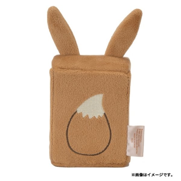 Photo4: Pokemon Center Original Card Game Plush Flip deck case Eevee (4)