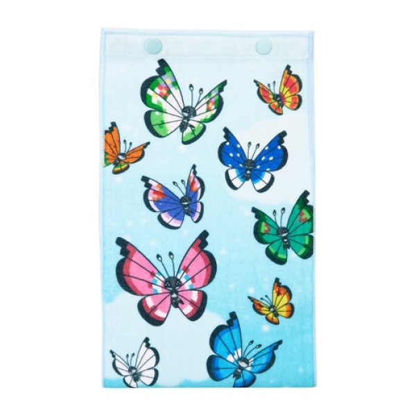 Photo3: Pokemon Center 2024 Roll-up Towel Hand towel Vivillon (3)