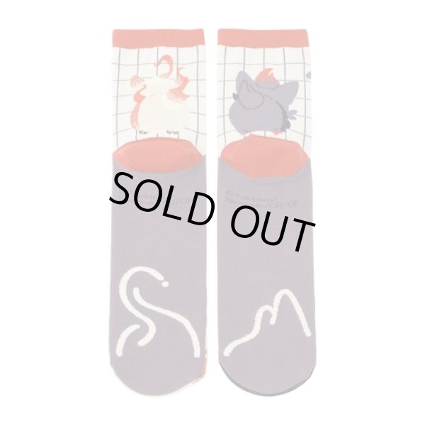Photo2: Pokemon Center 2025 Similar Companions Socks for Women 23 - 25 cm 1 Pair Zorua (2)
