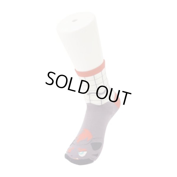 Photo3: Pokemon Center 2025 Similar Companions Socks for Women 23 - 25 cm 1 Pair Zorua (3)
