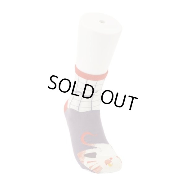 Photo4: Pokemon Center 2025 Similar Companions Socks for Women 23 - 25 cm 1 Pair Zorua (4)