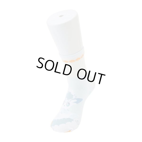 Photo4: Pokemon Center 2025 Similar Companions Socks for Women 23 - 25 cm 1 Pair Vulpix (4)