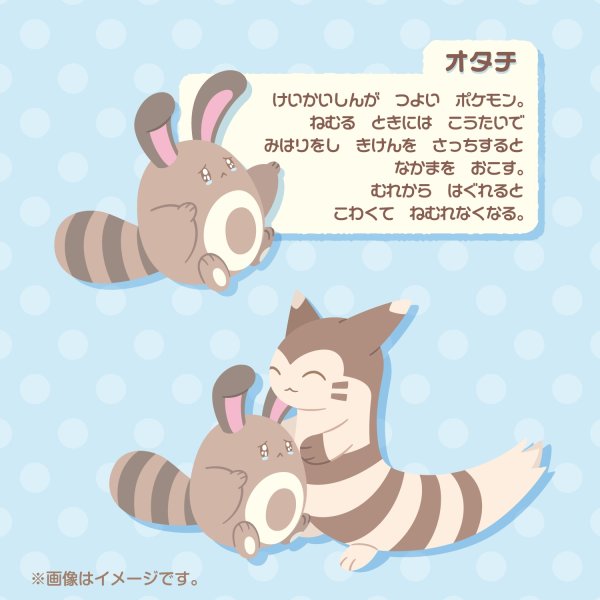Photo5: Pokemon Center 2025 Buru Buru Mugyu! Don't Cry String Hugging Plush doll Sentret & Furret (5)