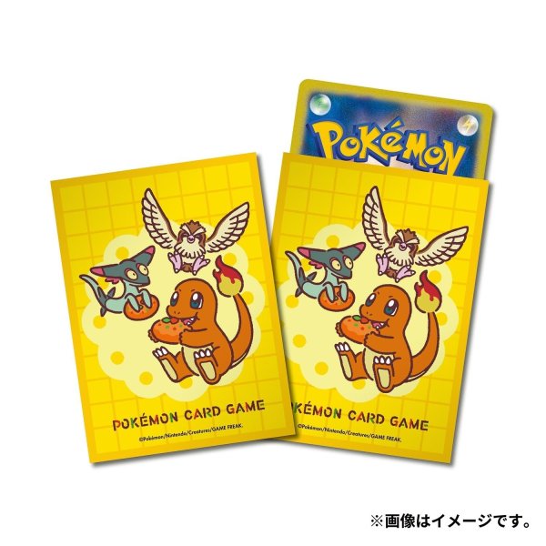 Photo1: Pokemon Center Original Card Game Sleeve Best Friends 64 sleeves (1)