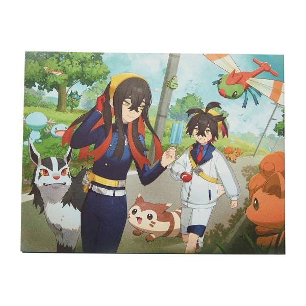 Photo2: Pokemon Center 2024 POKEMON TRAINERS KIMITAKA NO SATO Sticky note (2)
