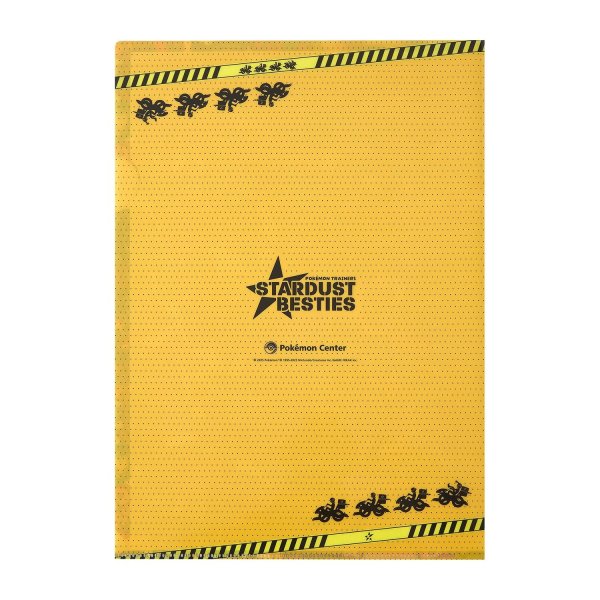 Photo4: Pokemon Center 2025 POKEMON TRAINERS A4 Size Clear File Folder 2pc STARDUST BESTIES (4)
