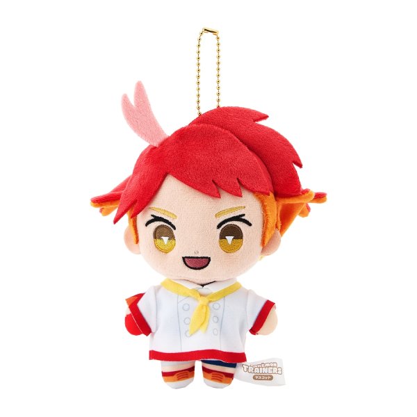 Photo1: Pokemon Center 2024 POKEMON TRAINERS Plush Mascot Key chain Crispin (1)