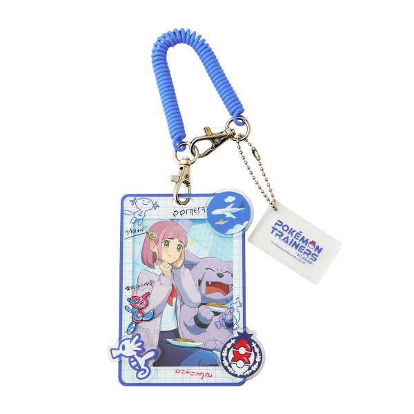 Photo1: Pokemon Center 2024 POKEMON TRAINERS Photo Frame Style Acrylic Key chain Blueberry Academy (1)