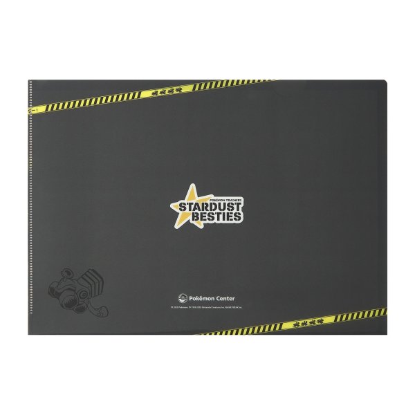 Photo2: Pokemon Center 2025 POKEMON TRAINERS A4 Size Clear File Folder 2pc STARDUST BESTIES (2)