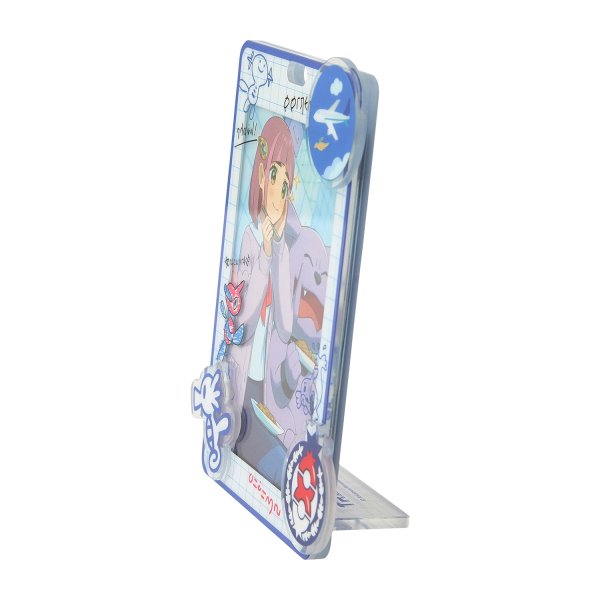 Photo2: Pokemon Center 2024 POKEMON TRAINERS Photo Frame Style Acrylic Key chain Blueberry Academy (2)