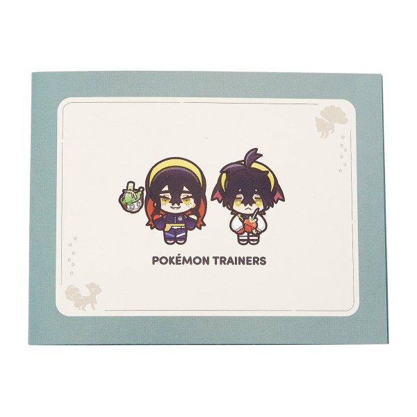 Photo1: Pokemon Center 2024 POKEMON TRAINERS KIMITAKA NO SATO Sticky note (1)