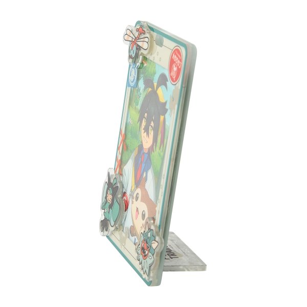 Photo2: Pokemon Center 2024 POKEMON TRAINERS Photo Frame Style Acrylic Key chain KIMITAKA NO SATO (2)