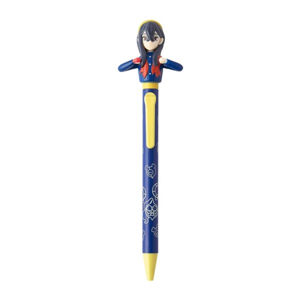 Photo1: Pokemon Center 2024 POKEMON TRAINERS Action Ballpoint pen Carmine (1)