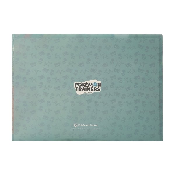 Photo2: Pokemon Center 2024 POKEMON TRAINERS KIMITAKA NO SATO A4 Size Clear File Folder (2)