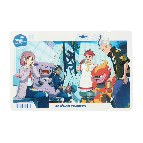 Photo3: Pokemon Center 2024 POKEMON TRAINERS Sticker Sheet 2 pc Blueberry Academy (3)