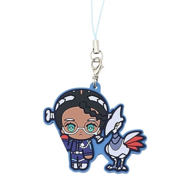 Photo1: Pokemon Center 2024 POKEMON TRAINERS Rubber strap Charm Key chain Amarys (1)