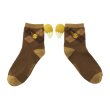 Photo1: Pokemon Center 2024 Socks with Tails for Women 23 - 25 cm 1 Pair Eevee (1)