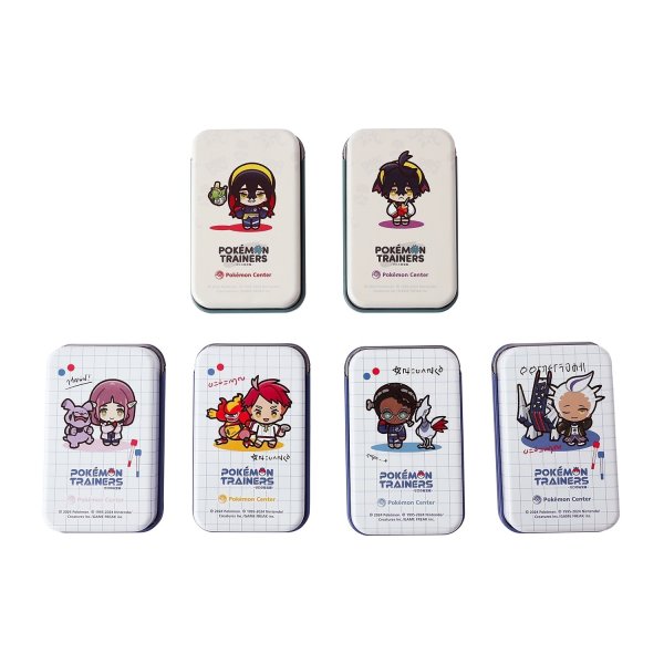 Photo3: Pokemon Center 2024 POKEMON TRAINERS Petit Tin Collection Carmine (3)