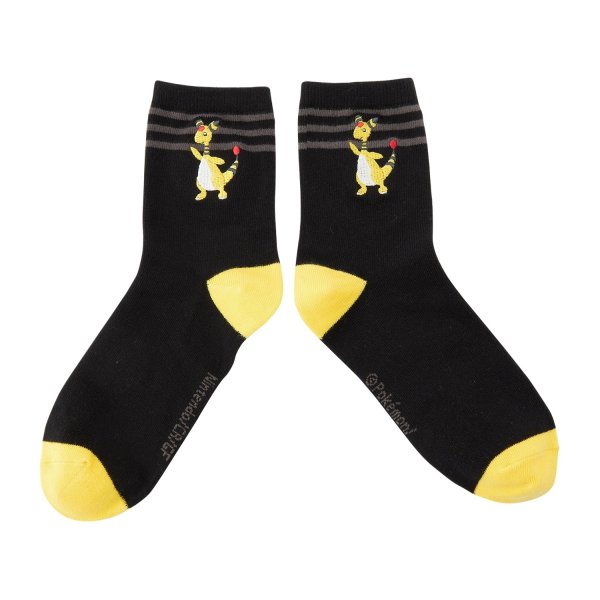 Photo1: Pokemon Center 2024 Socks for Women 23 - 25 cm 1 Pair Middle Ampharos (1)