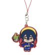 Photo1: Pokemon Center 2024 POKEMON TRAINERS Rubber strap Charm Key chain Carmine (1)