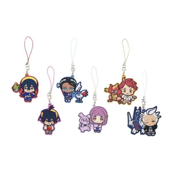 Photo2: Pokemon Center 2024 POKEMON TRAINERS Rubber strap Charm Key chain Carmine (2)