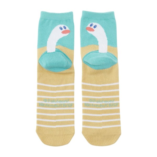 Photo1: Pokemon Center 2024 Socks for Women 23 - 25 cm 1 Pair Middle Wiglett (1)