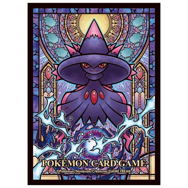 Photo2: Pokemon Center Original Card Game Sleeve Mismagius 64 sleeves (2)