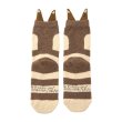 Photo2: Pokemon Center 2026 Socks for Women 23 - 25 cm 1 Pair Fluffy MOKOMOKO Furret (2)