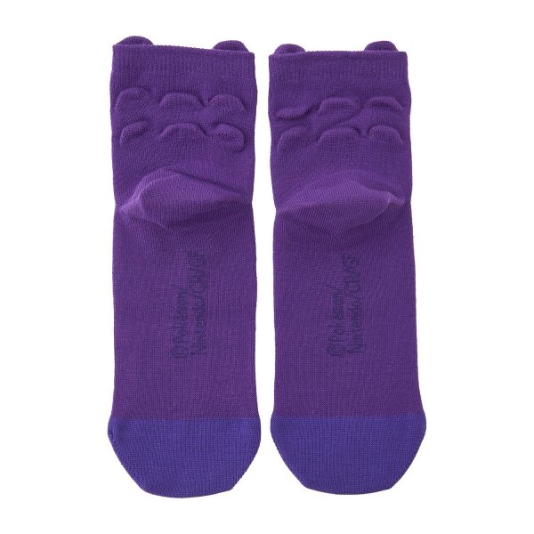Photo2: Pokemon Center 2026 Socks with Ears for Women 23 - 25 cm 1 Pair Middle Gengar (2)