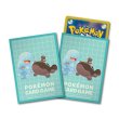 Photo1: Pokemon Center Original Card Game Sleeve Similar Companions Quagsire 64 sleeves (1)