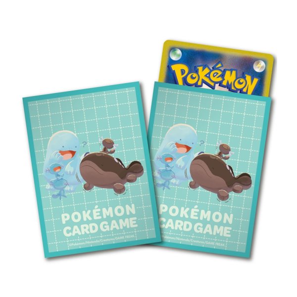 Photo1: Pokemon Center Original Card Game Sleeve Similar Companions Quagsire 64 sleeves (1)