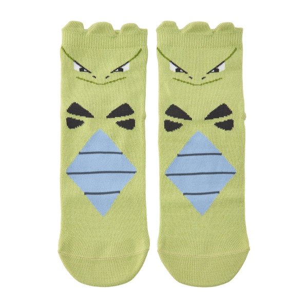 Photo1: Pokemon Center 2026 Socks with Ears for Women 23 - 25 cm 1 Pair Middle Tyranitar (1)