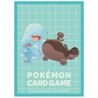 Photo2: Pokemon Center Original Card Game Sleeve Similar Companions Quagsire 64 sleeves (2)