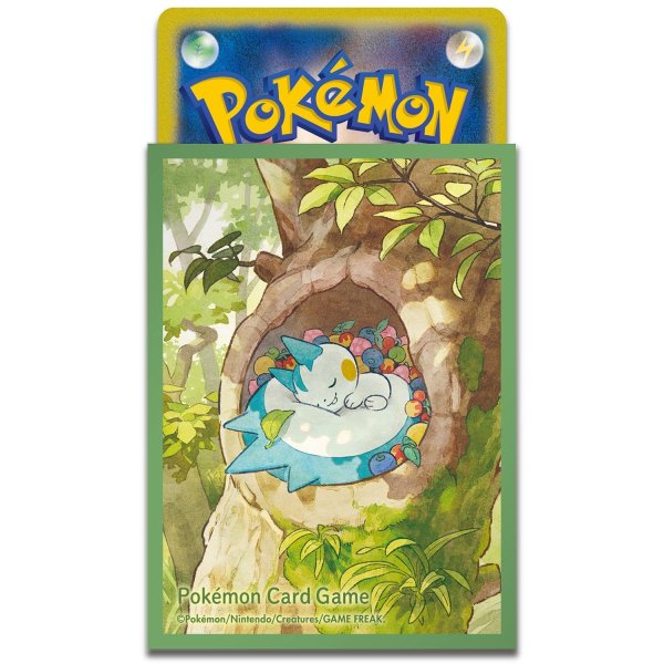 Photo2: Pokemon Center Original Card Game Sleeve Pachirisu 64 sleeves (2)