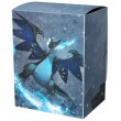 Photo2: Pokemon Center Original Card Game Flip deck case Mega Charizard X Old castle (2)