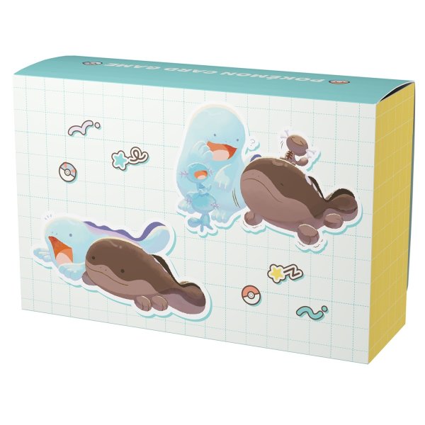 Photo2: Pokemon Center Original Card Game Double Flip deck case Similar Companions Quagsire (2)