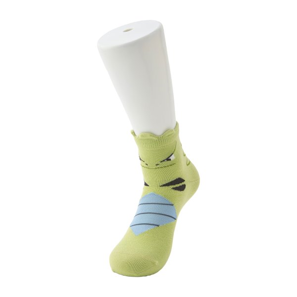Photo3: Pokemon Center 2026 Socks with Ears for Women 23 - 25 cm 1 Pair Middle Tyranitar (3)
